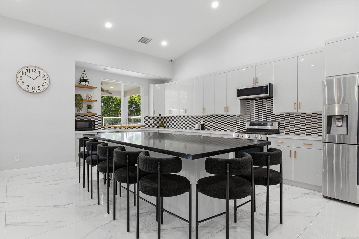 Kitchen at the Palm Valley residential home